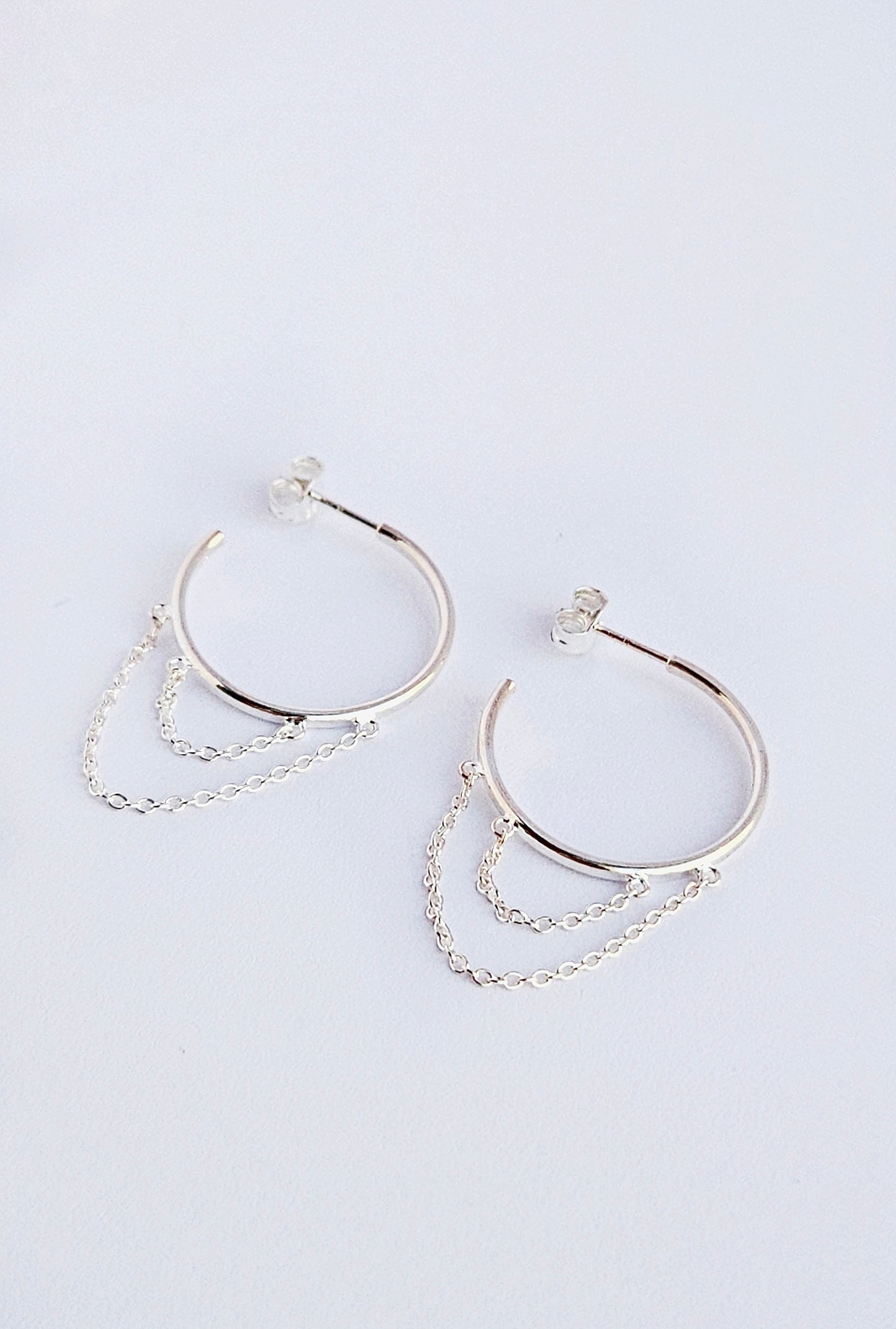 Elva Chain Hoops